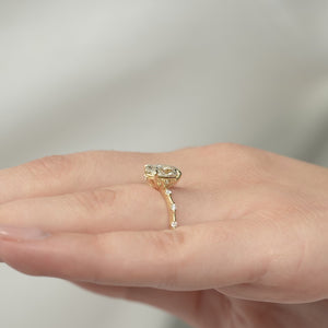 The Penelope - Engagement Ring Made in Yellow Gold