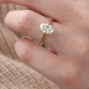 The Lexie - Engagement Ring Made in Yellow Gold