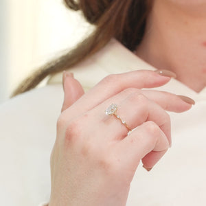 The Serena - Engagement Ring Made in Yellow Gold