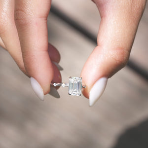 The Penelope - Engagement Ring Made in White Gold