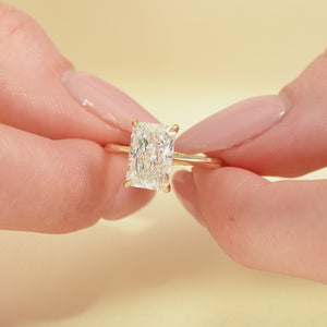 The Claire - Engagement Ring Made in Yellow Gold
