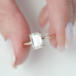 The Crown Kamellie - Engagement Ring Made in Rose Gold