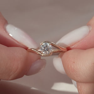 The Skyler - Engagement Ring Made in Rose Gold