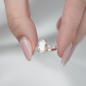 The Lindsey - Engagement Ring Made in Rose Gold