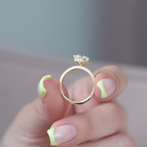 The Celine - Engagement Ring Made in Yellow Gold