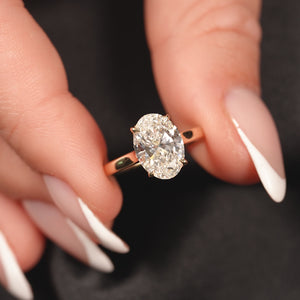 The Natalie - Engagement Ring Made in Yellow Gold