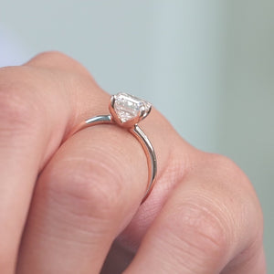 The Ashley - Engagement Ring Made in Rose Gold